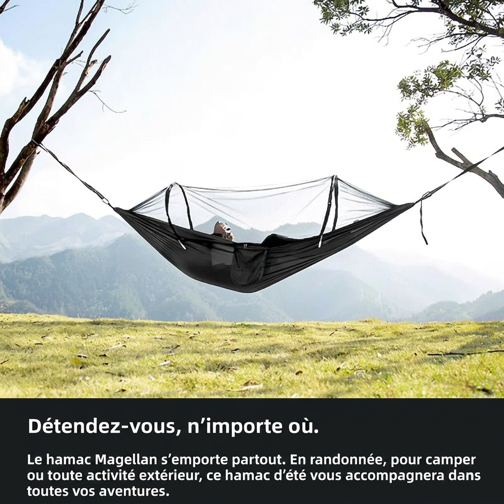 Hanging Hammock with Mosquito Net | Magellan