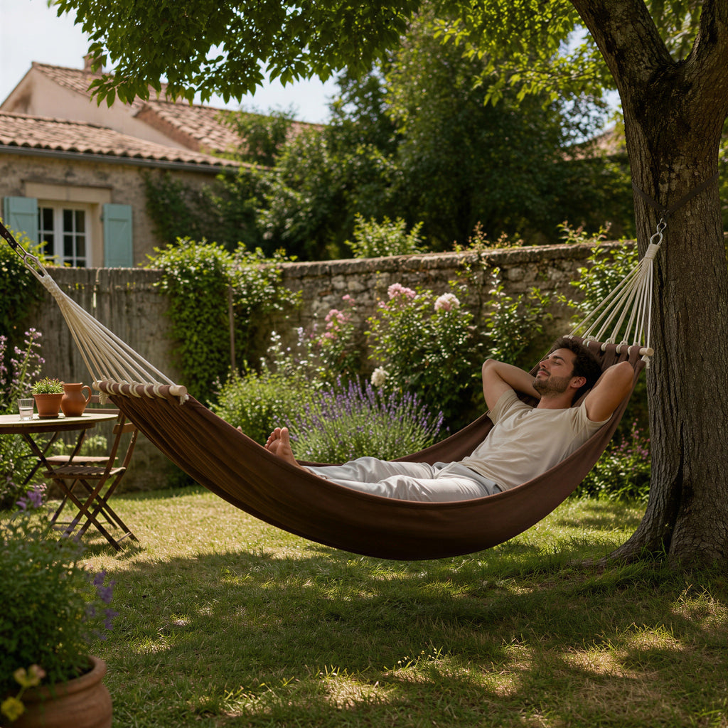 Brown Hanging Hammock - Large | Magali