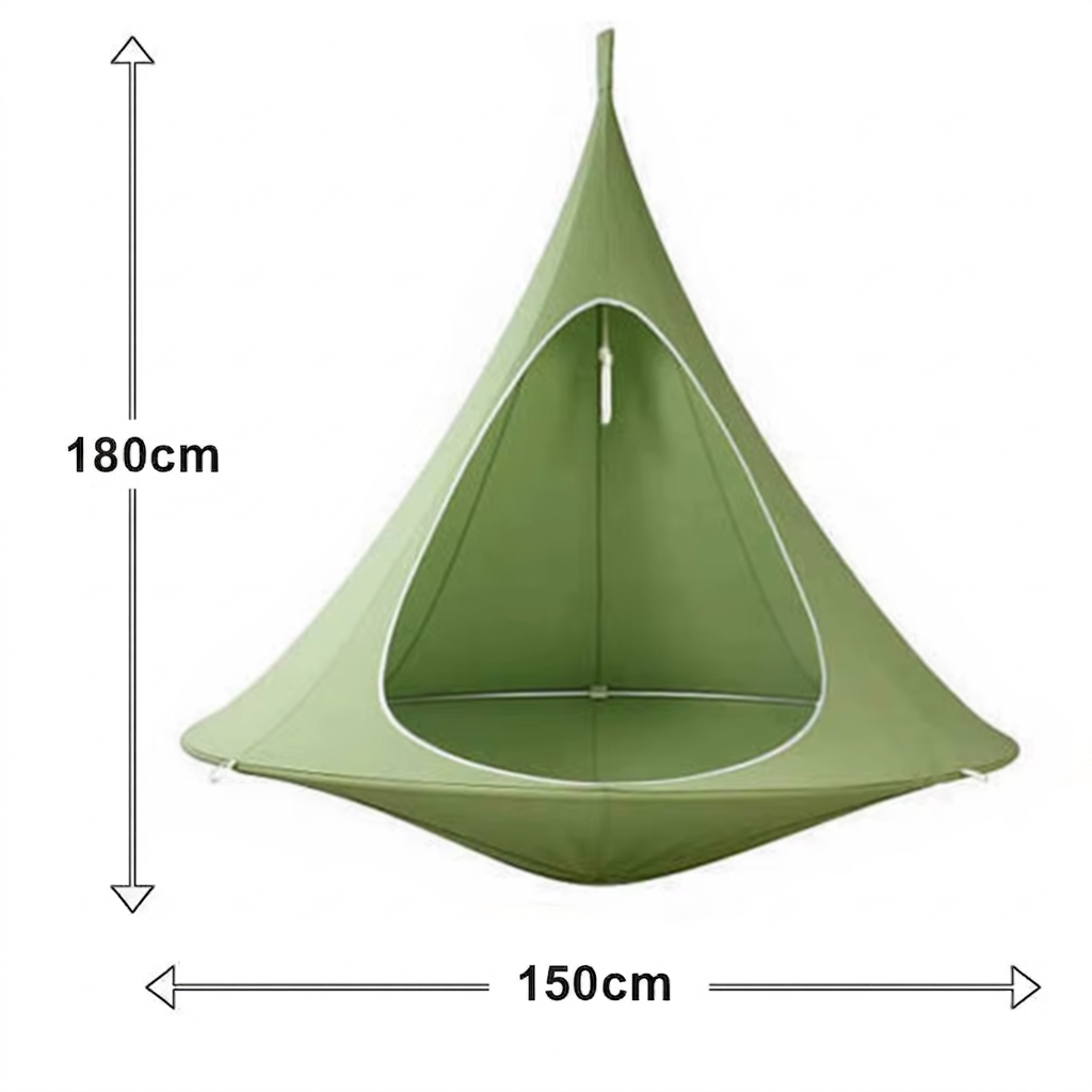 Round Hanging Hammock ⌀150cm | Nemelia