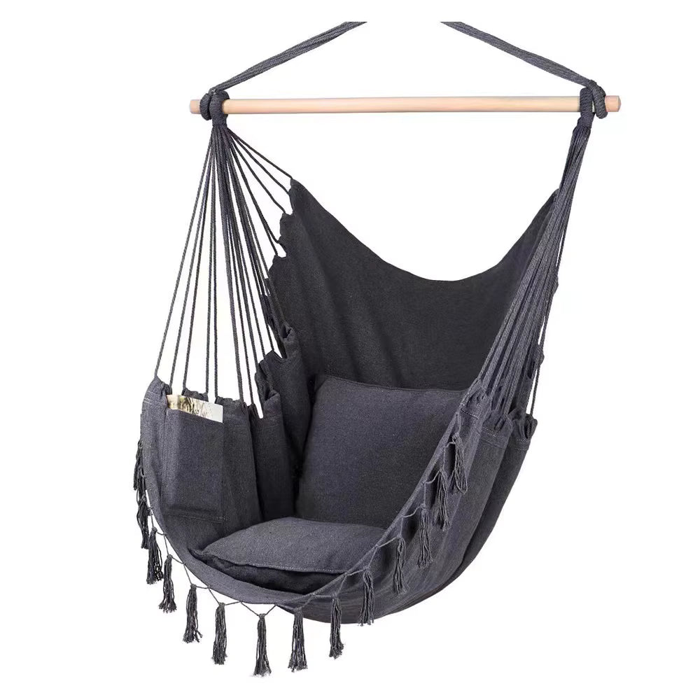 Fauteuil Suspendu Boheme Noir | Maison Hamac