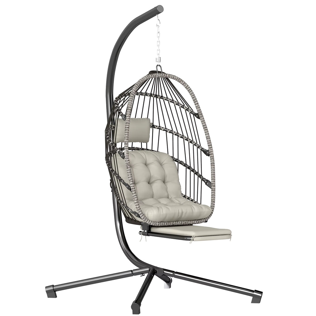 Foldable hanging armchair - with stand | Samus