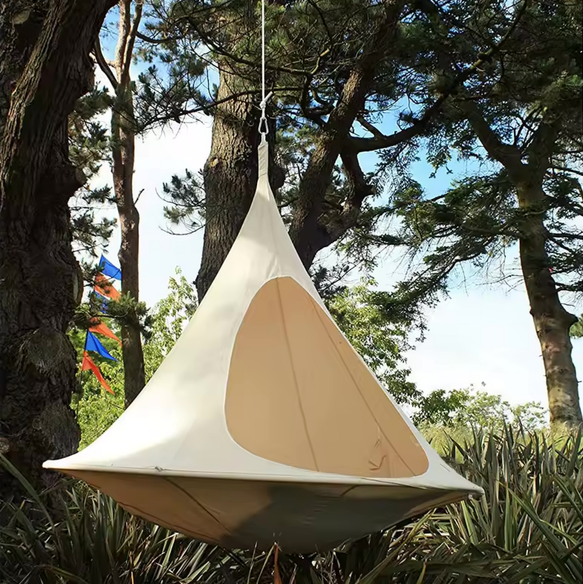 Round Hanging Hammock ⌀150cm | Nemelia
