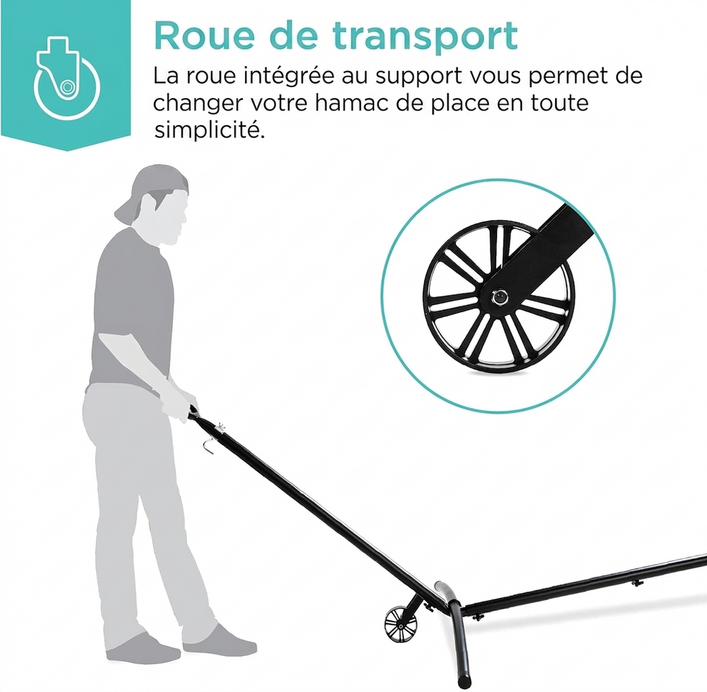 200kg Steel Hammock Stand | Ulysse