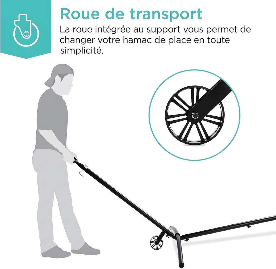 200kg Steel Hammock Stand | Ulysse