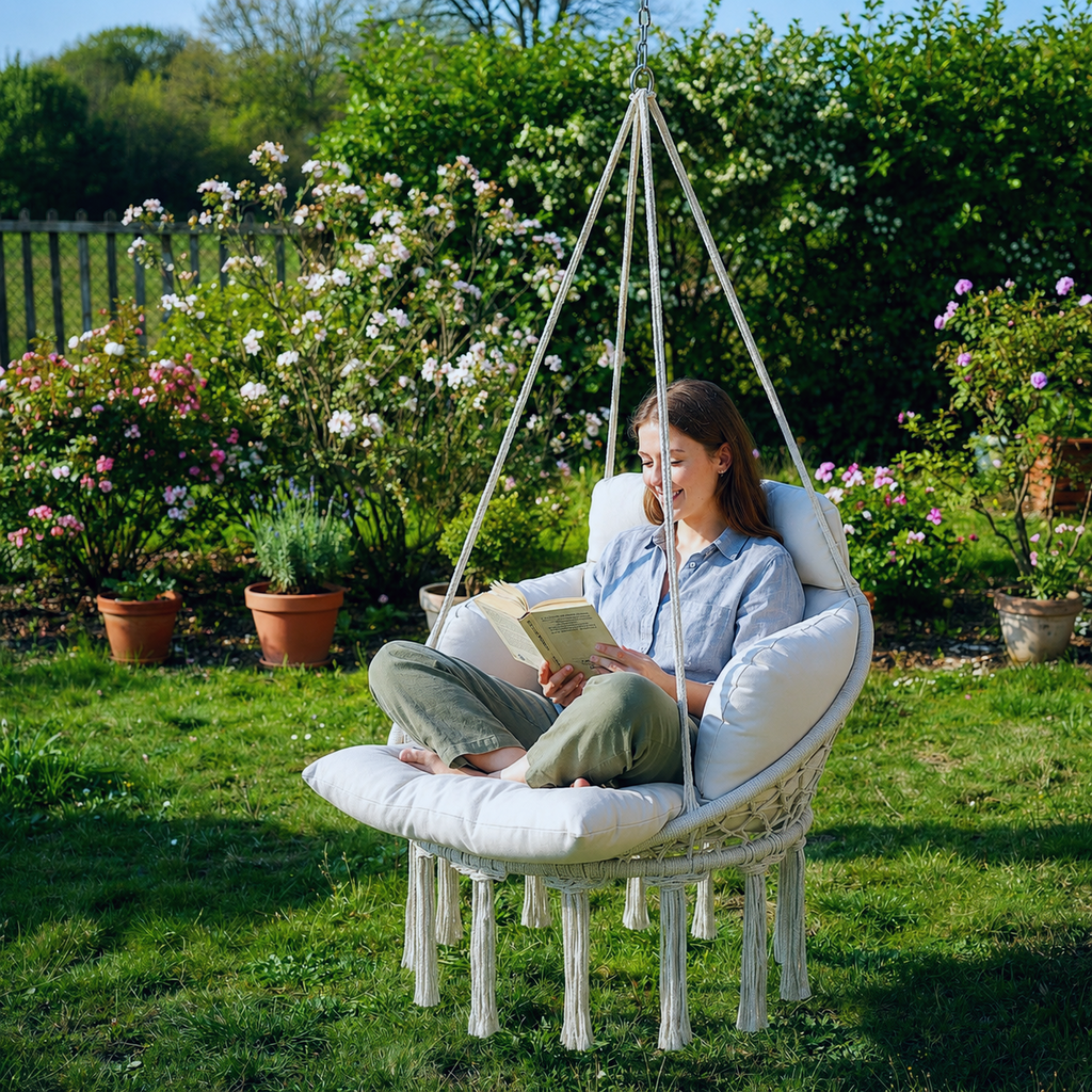 Fringed Hanging Chair | Evora