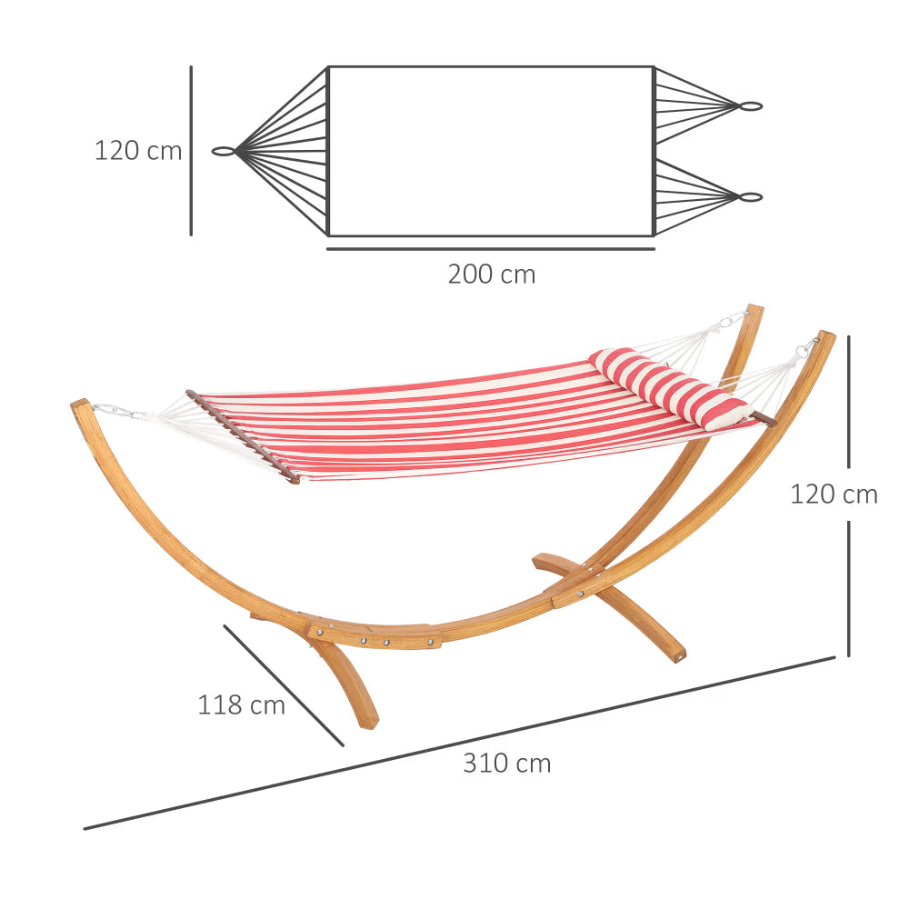 Freestanding Wooden Hammock | Ophelie